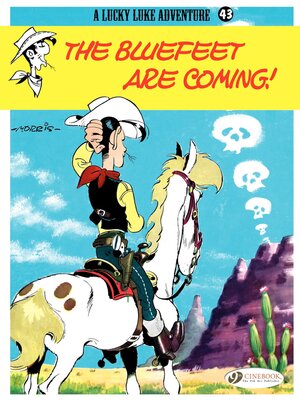cover image of Lucky Luke--Volume 43--The Bluefeet are coming!